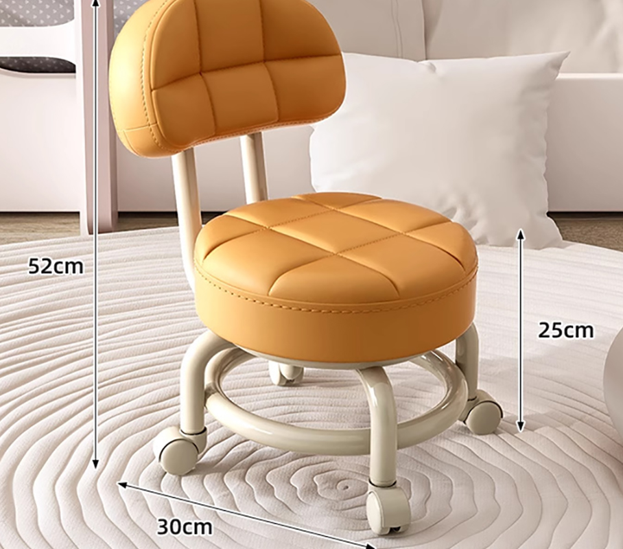 orange double layer frame with backrest