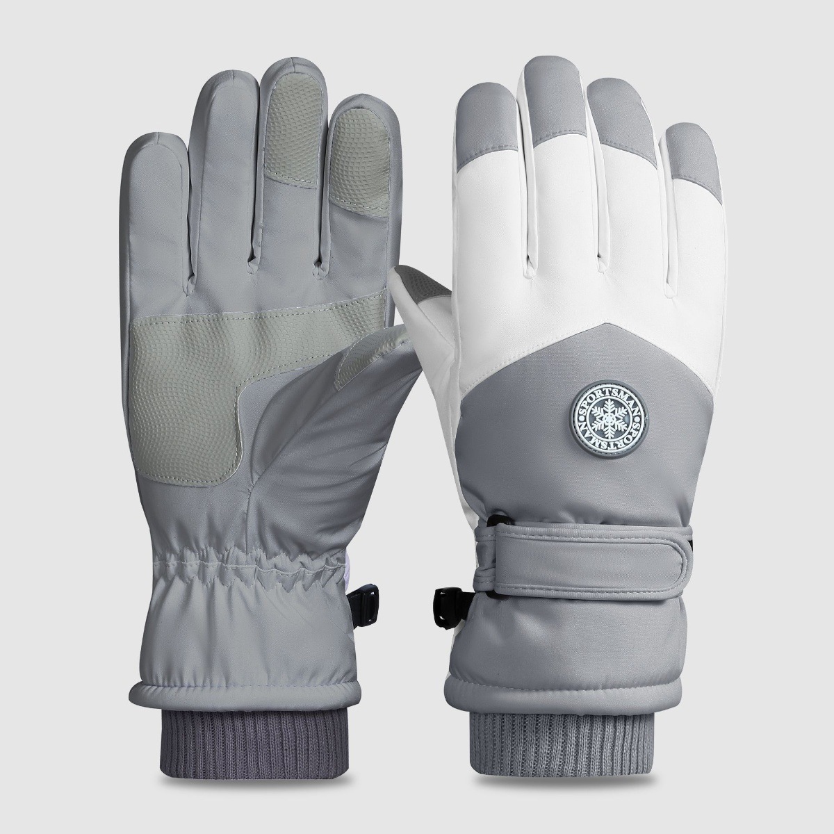Ski-[round mark]-women's light gray
