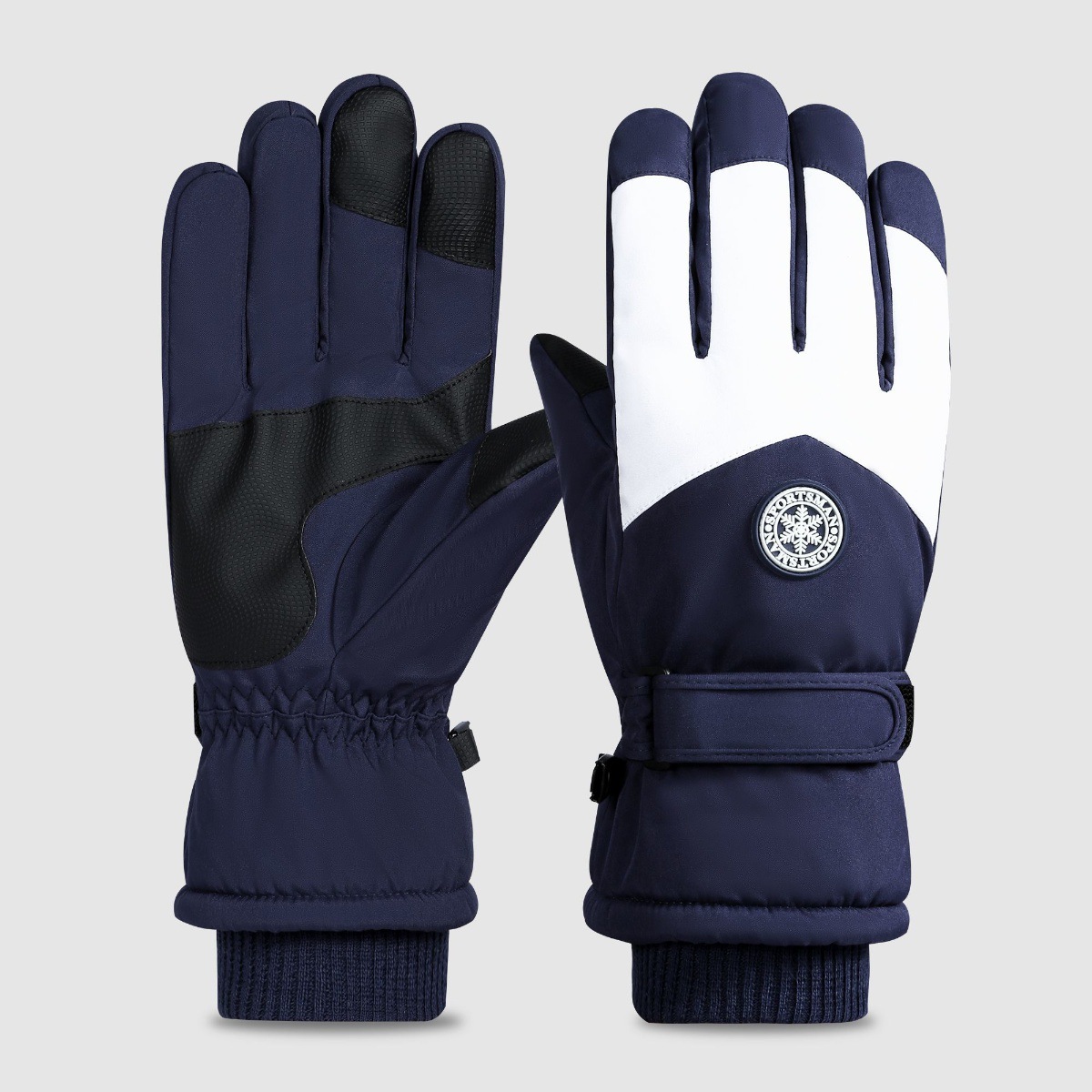 Ski-[round mark]-men's navy blue