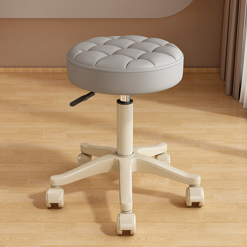 Light beige pulley light gray square surface