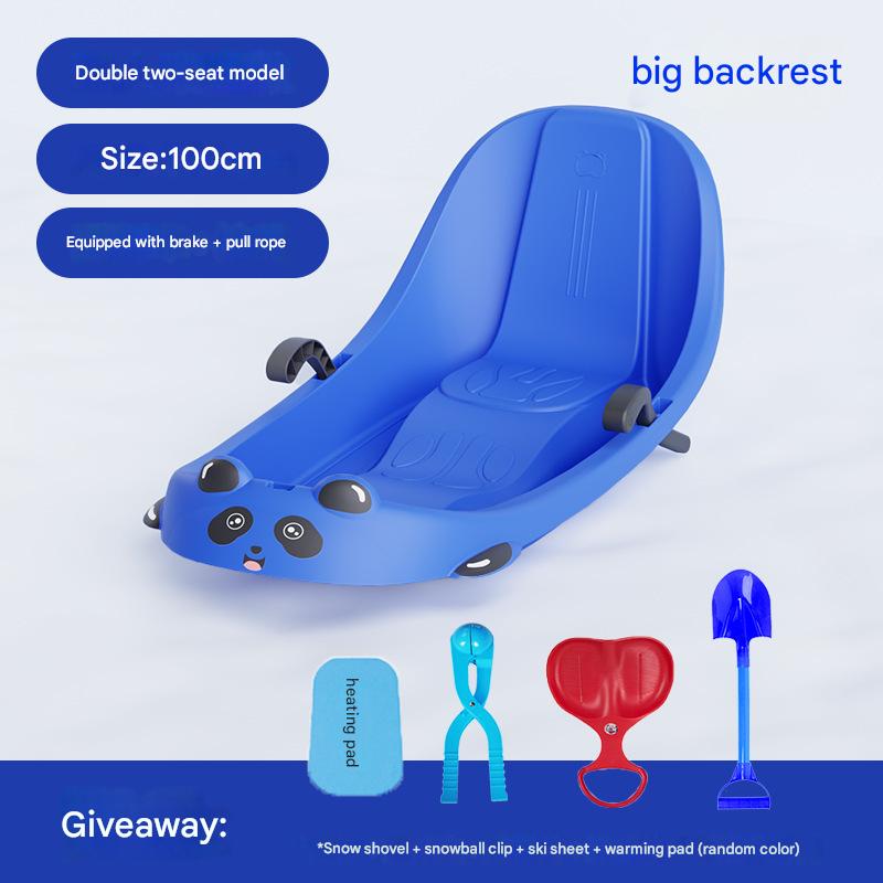 large backrest 100cm sapphire blue-gift pack