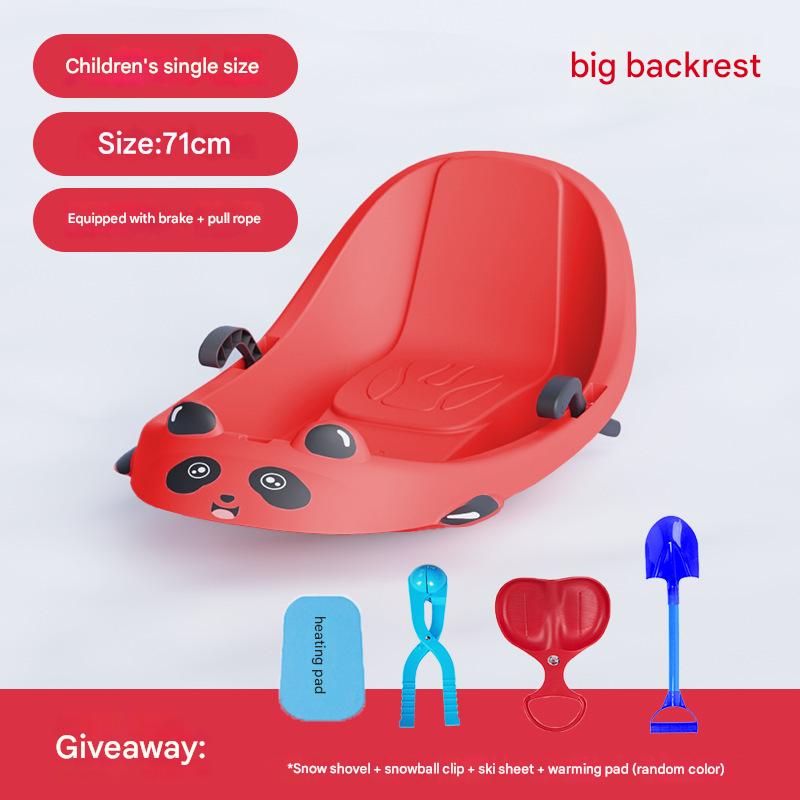 large backrest 71cm carnival red-gift pack