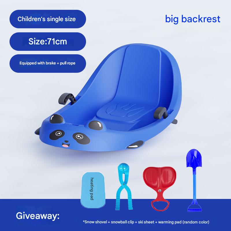 large backrest 71cm sapphire blue-gift pack