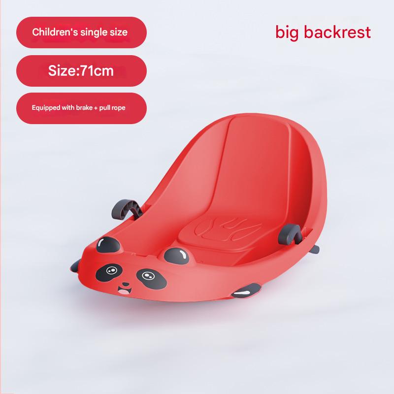 large backrest 71cm carnival red