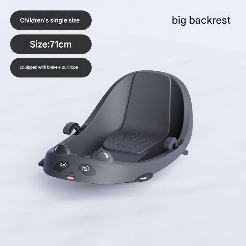 large backrest 71cm obsidian black