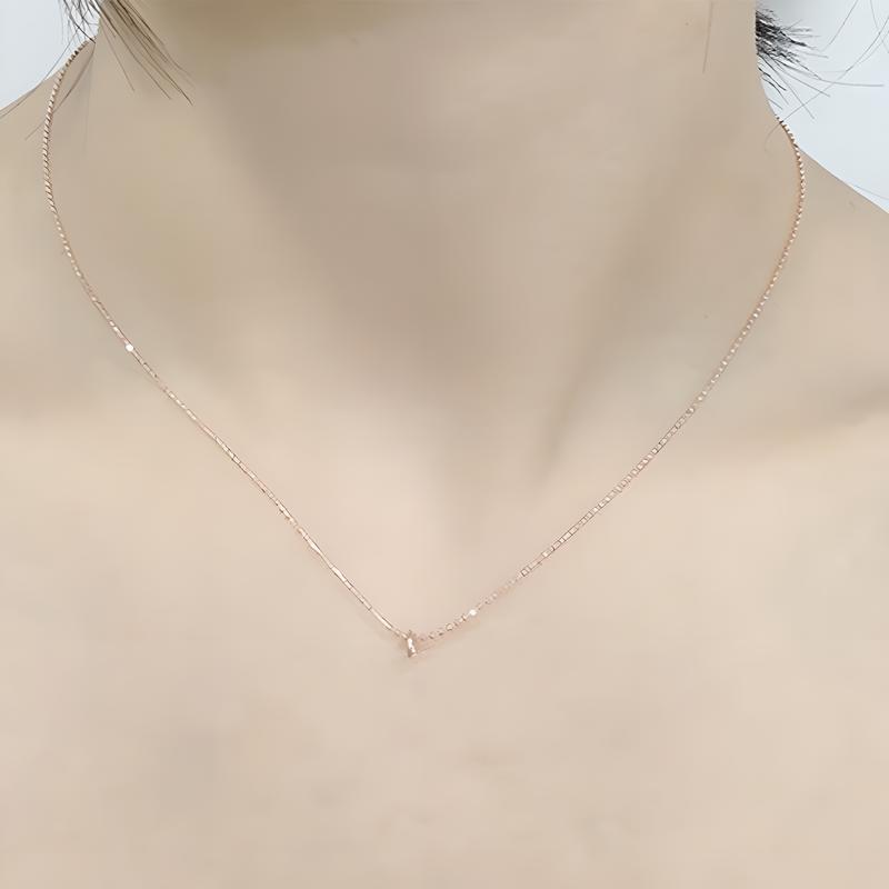 4:40cm-Rose Gold Plated