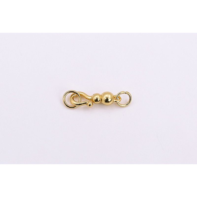 Double Circle-Plated Gold