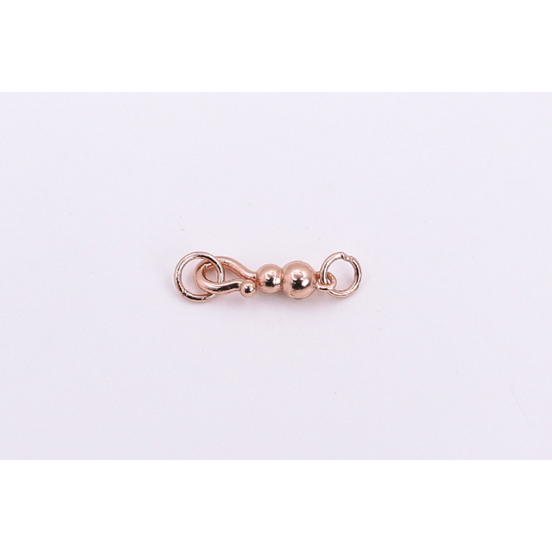 8:Double circle-plated rose gold