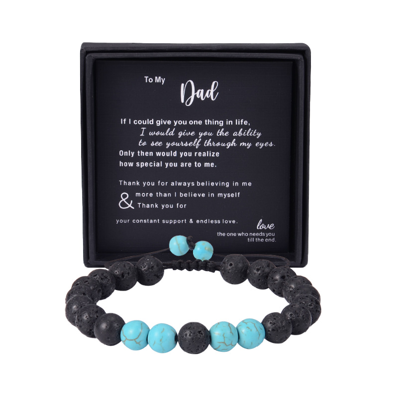 1:Blue turquoise to my dad