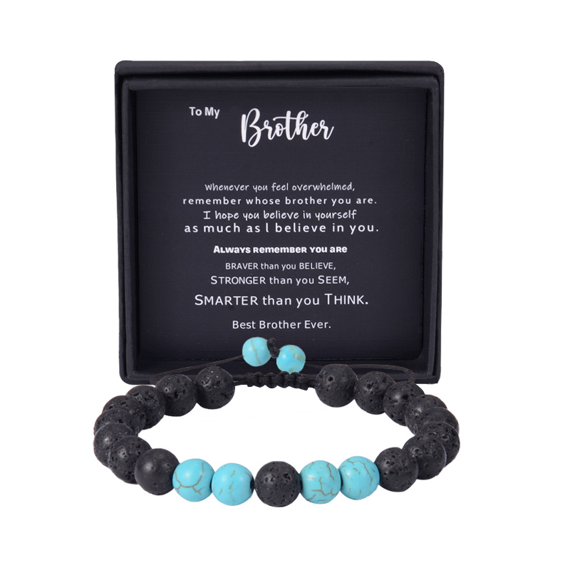 2:Blue turquoise to my brother