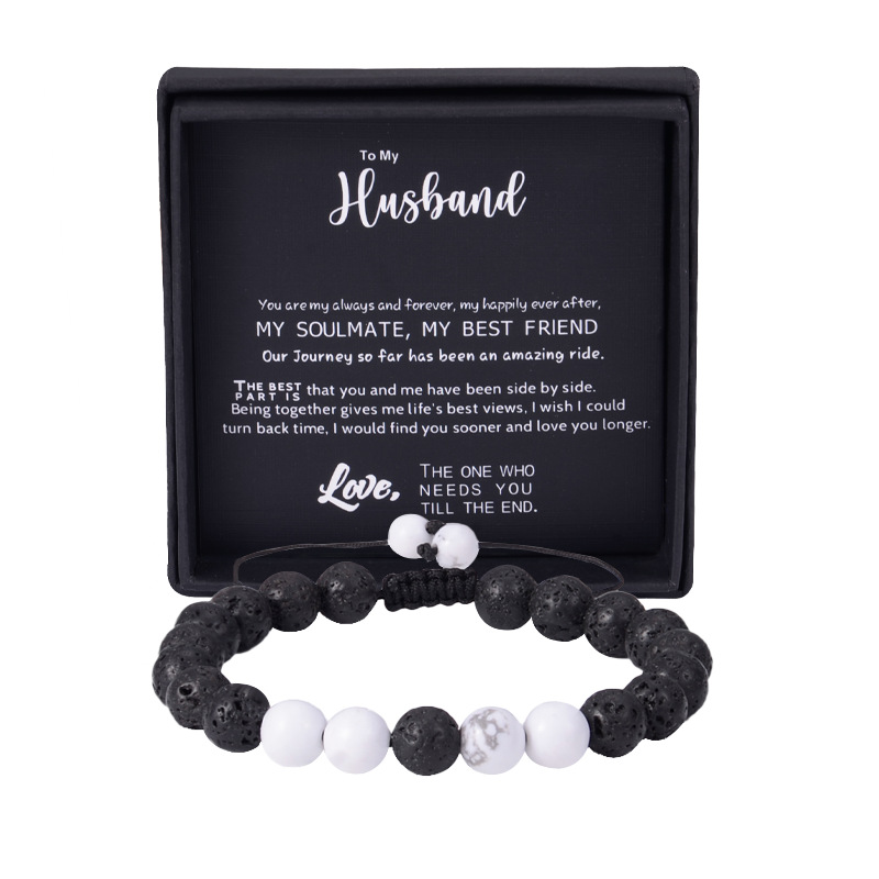 10:White turquoise to my husband