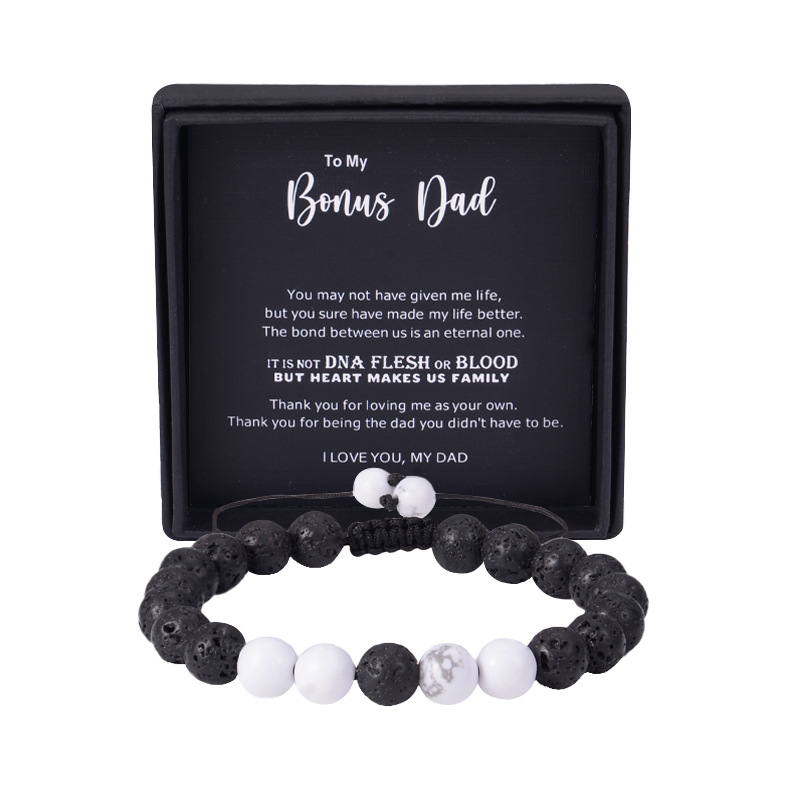 12:White turquoise to my bonus dad