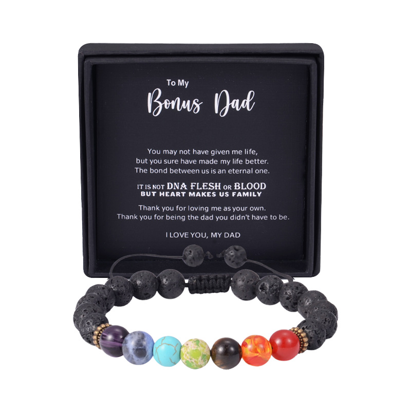 18:Colorful stone to my bonus dad