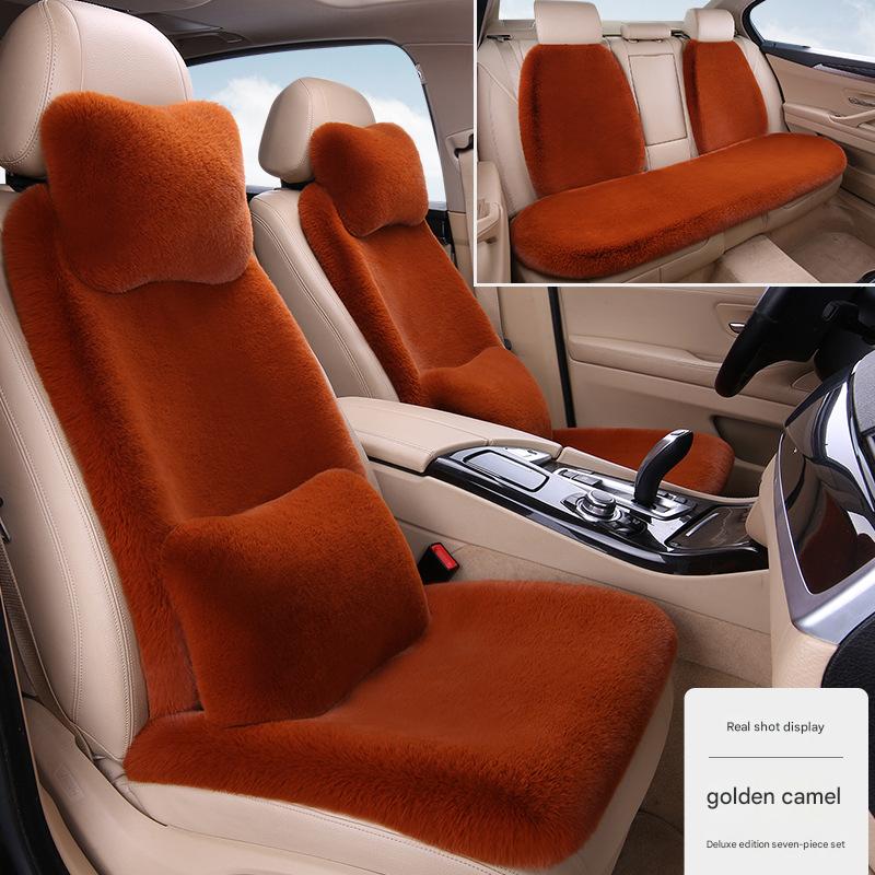 Golden camel car with five seats and 11-piece set