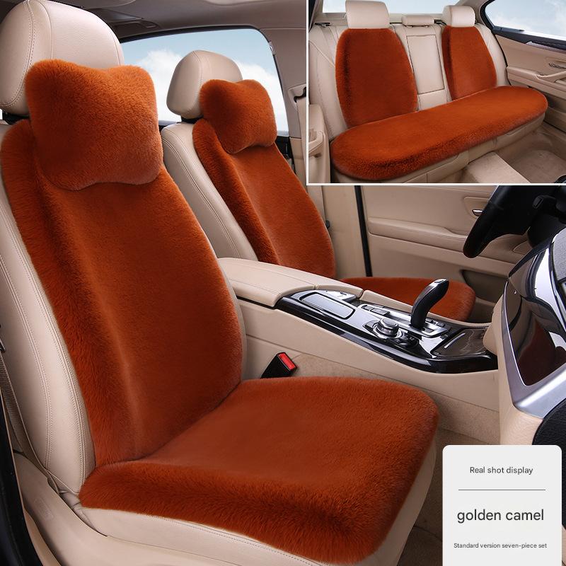 Golden camel car with five seats and nine-piece set