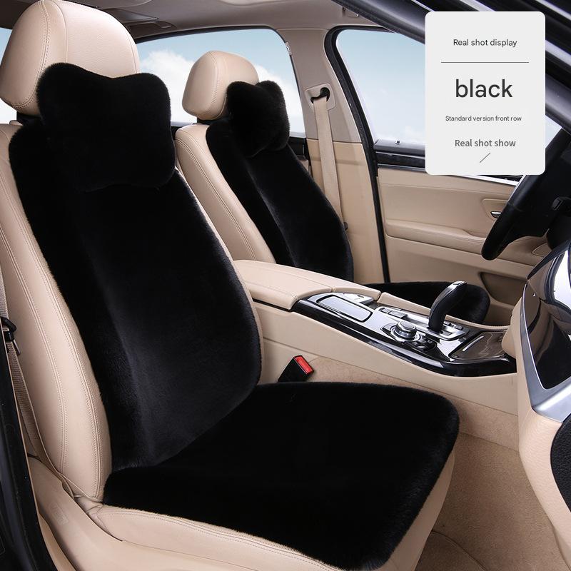 Black driver's co-pilot   2 headrests   2 waist pillows