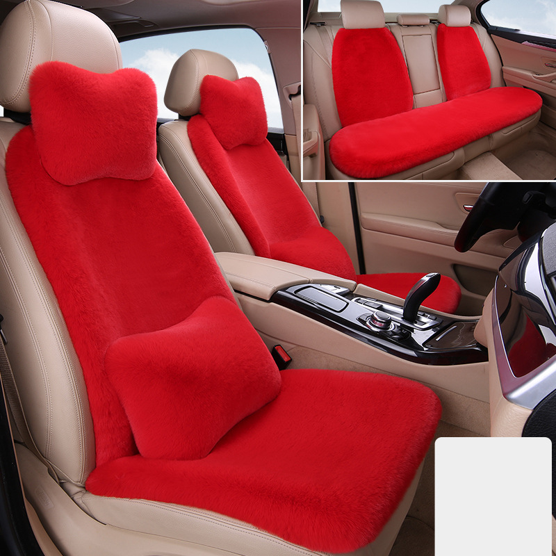 Festive red car with five seats and 11-piece set