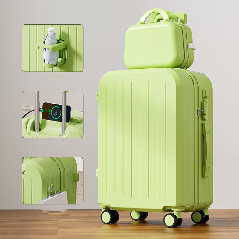 grass green with cup holder and USB