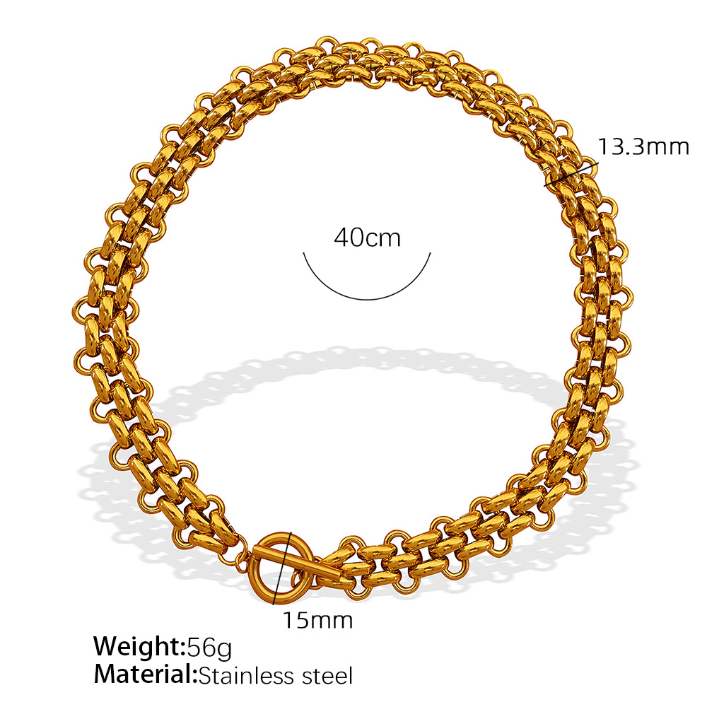 3:XL102 Gold Necklace