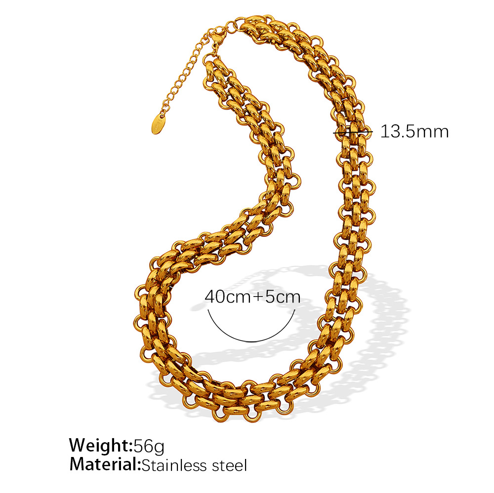 5:XL103 Gold Necklace