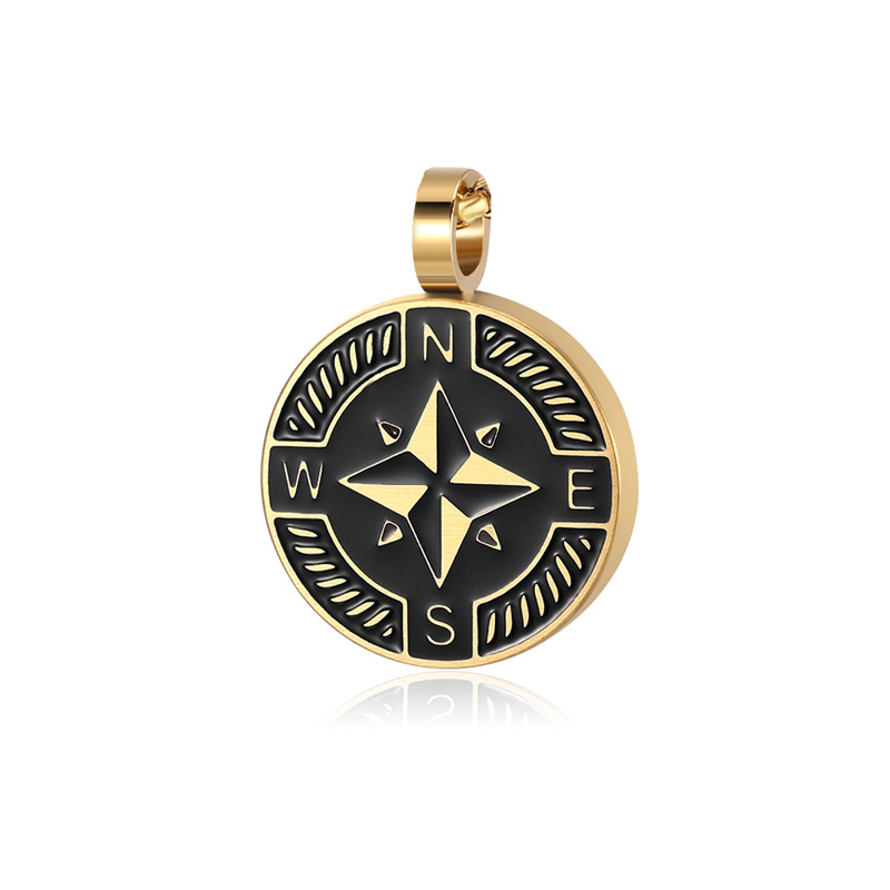 1:Black gold pendant