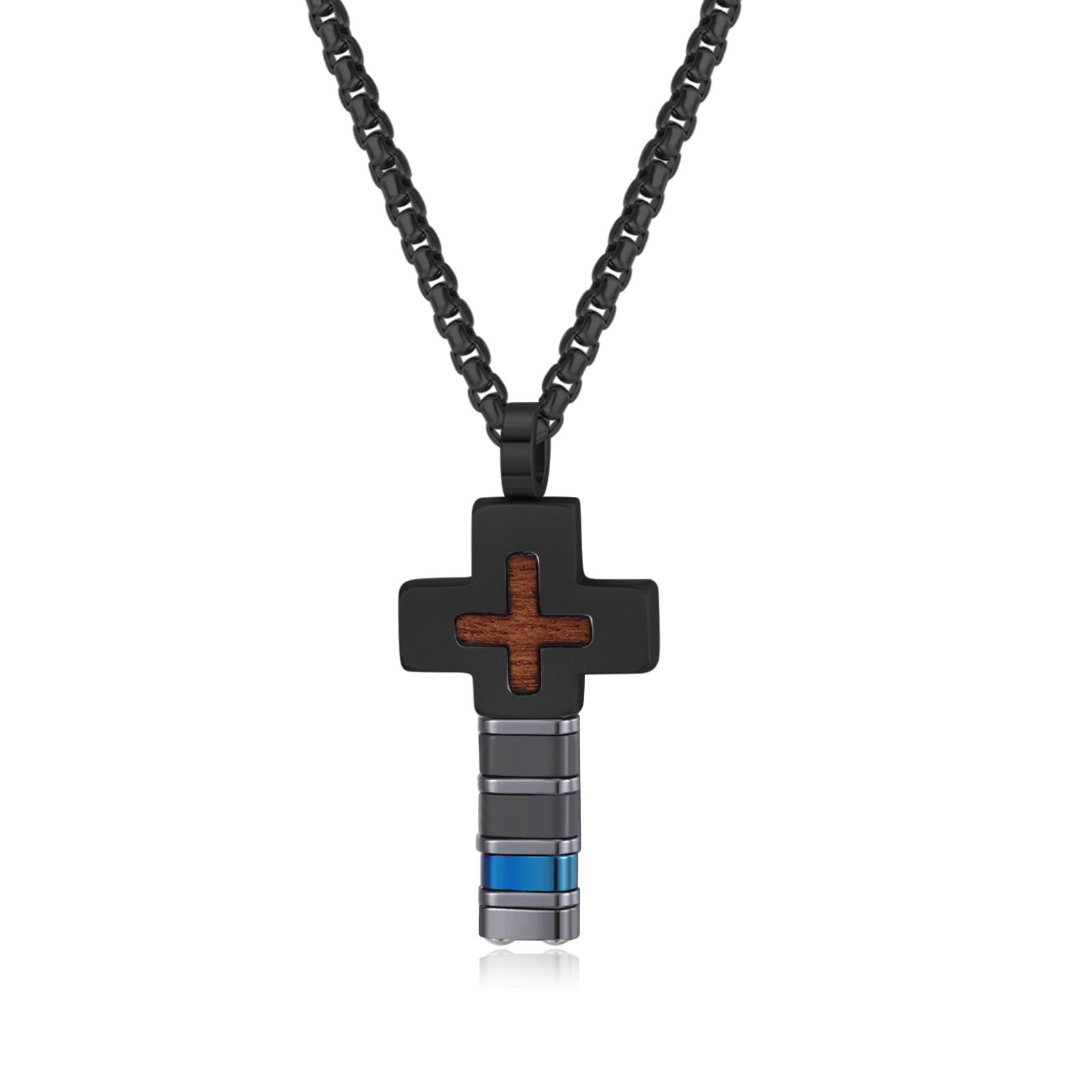 4:Black necklace 60cm