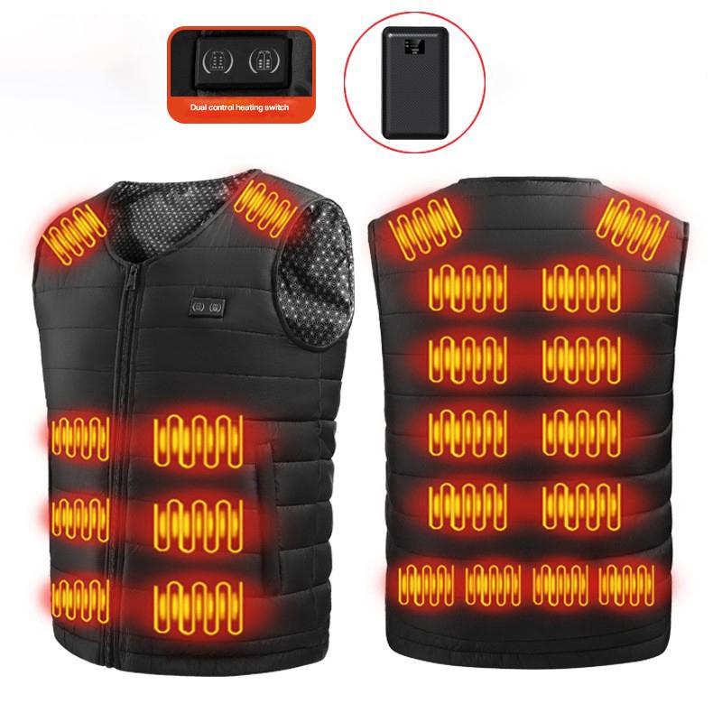 8009 black vest  3A battery