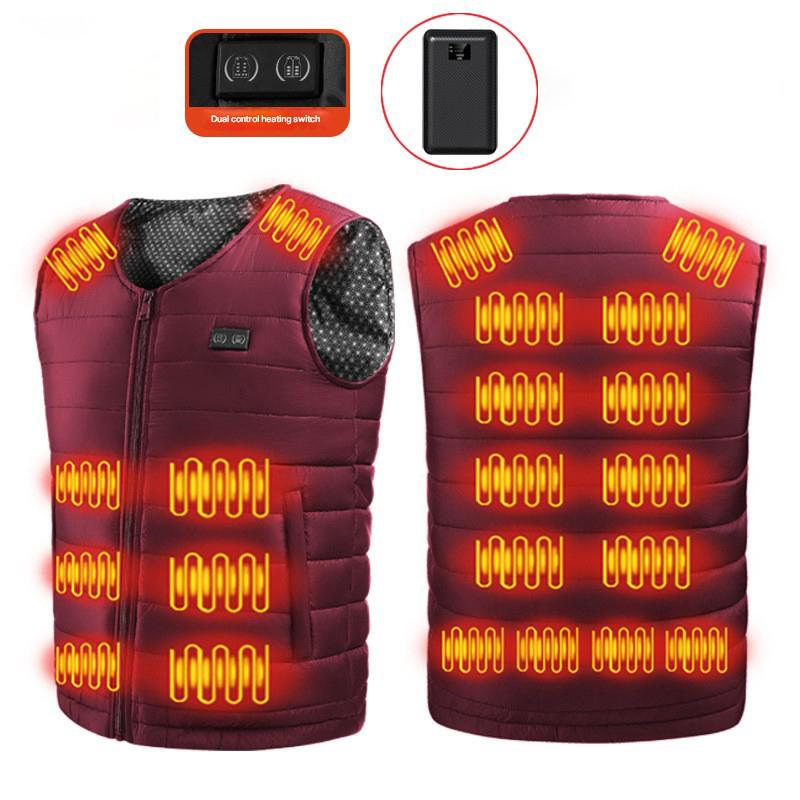 8009 jujube red vest  3A battery