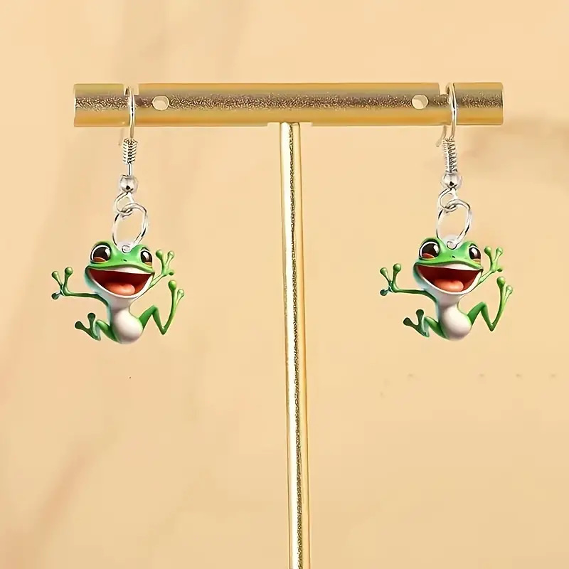 1:Frog earrings