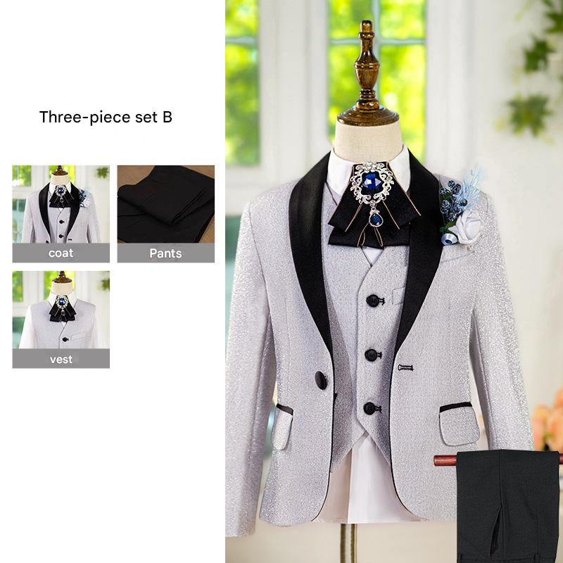 Silver Sequin 3-piece set B