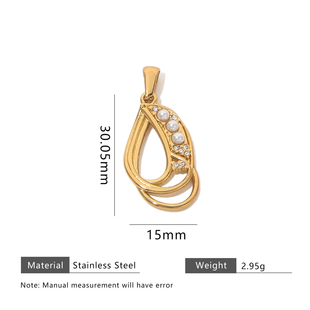 2:Water drop pendant-2