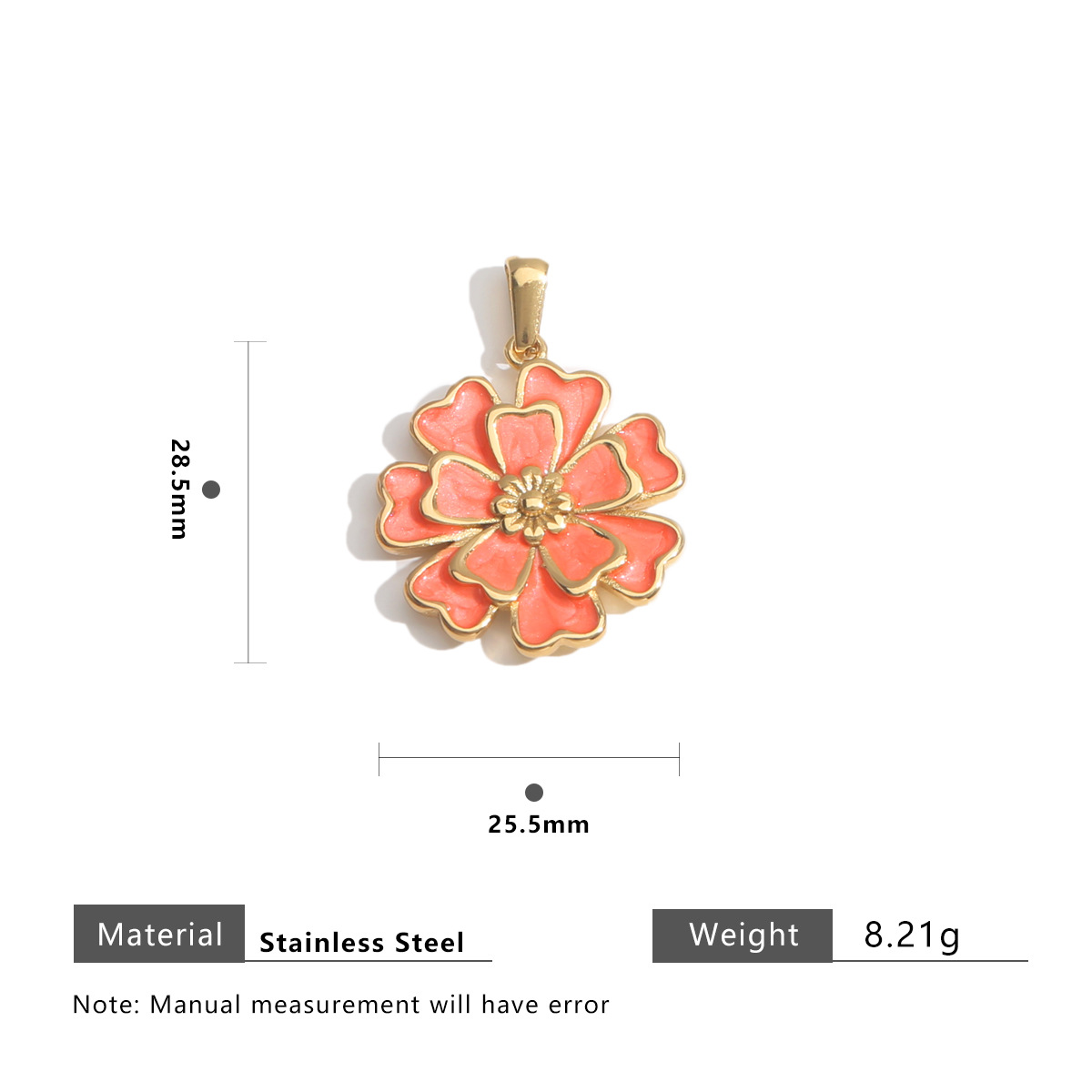 2:Orange slightly flat flowers