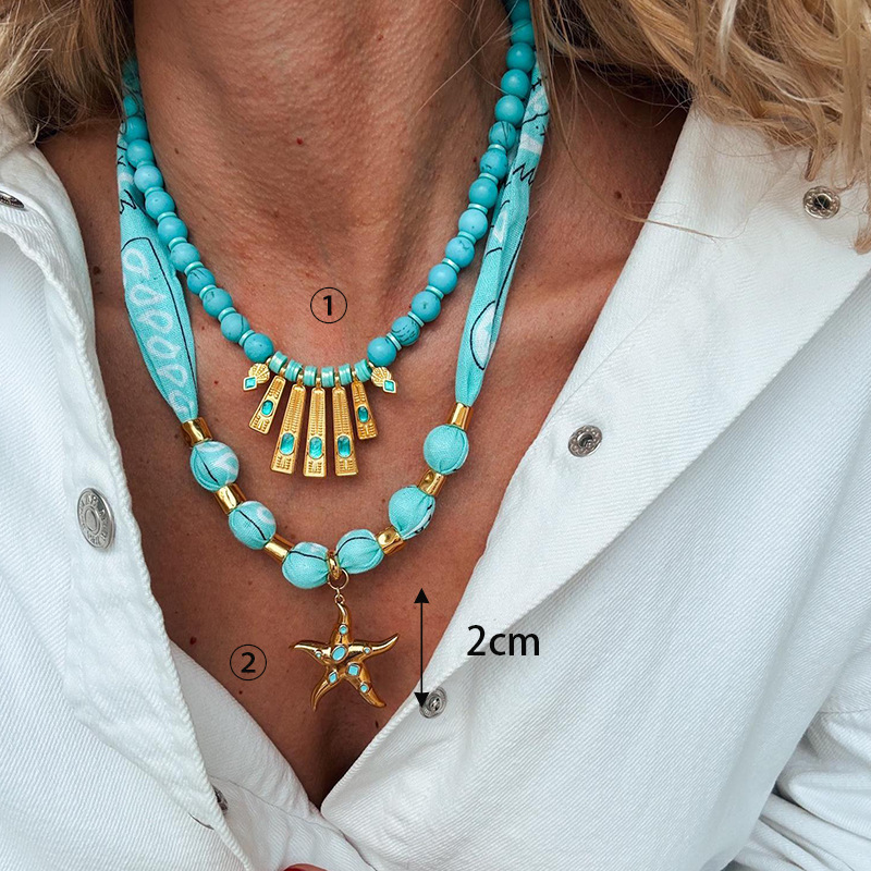 ① Necklace -42+5cm