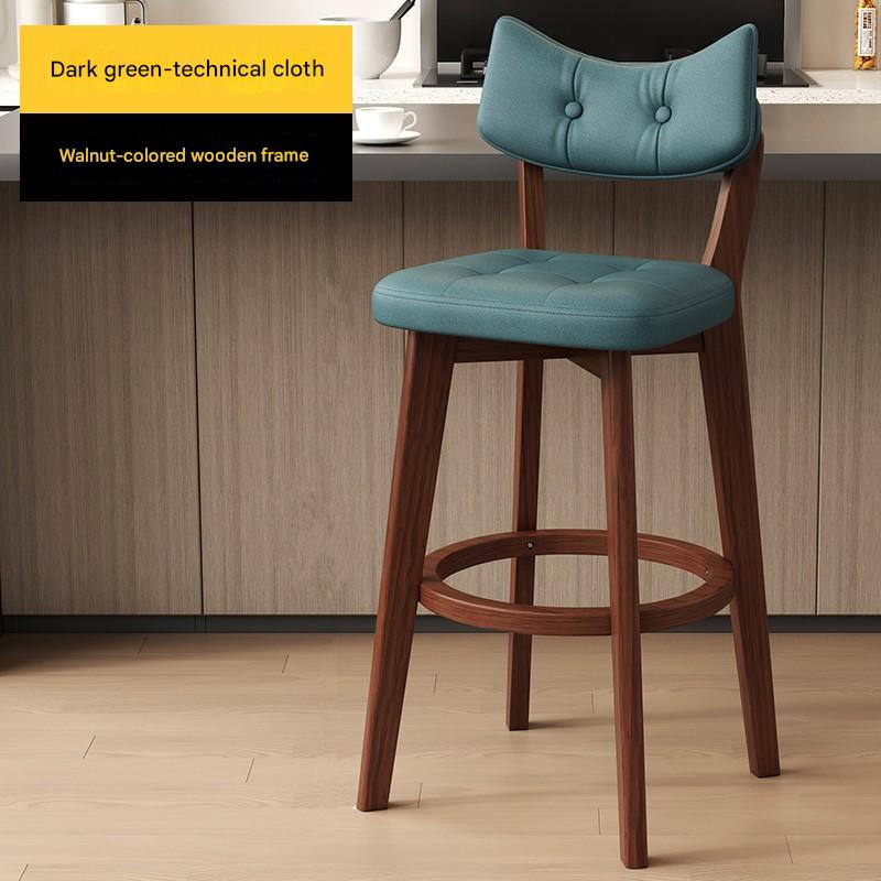 Dark green Technology fabric Brown rack