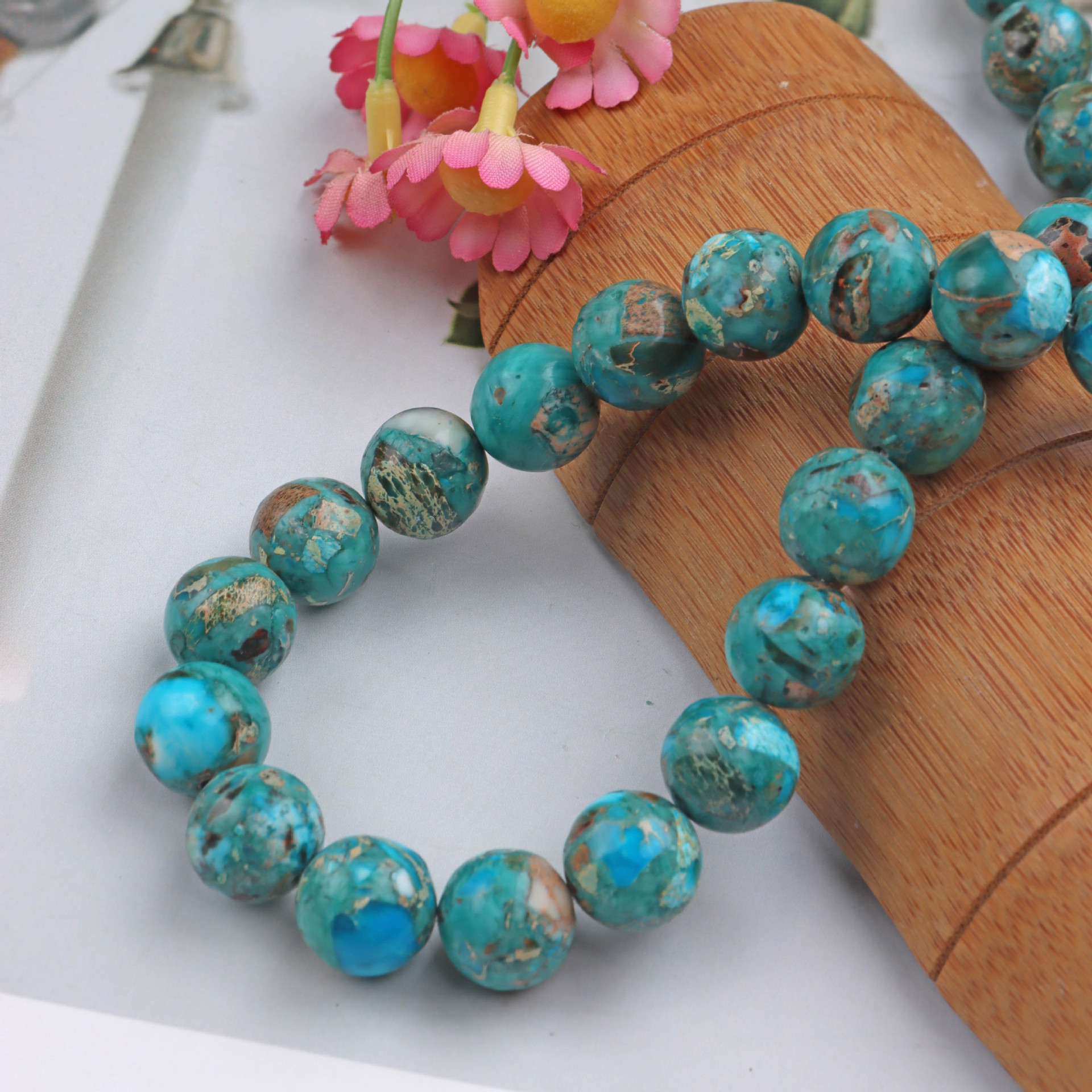 1:Turquoise Blue Emperor Pine