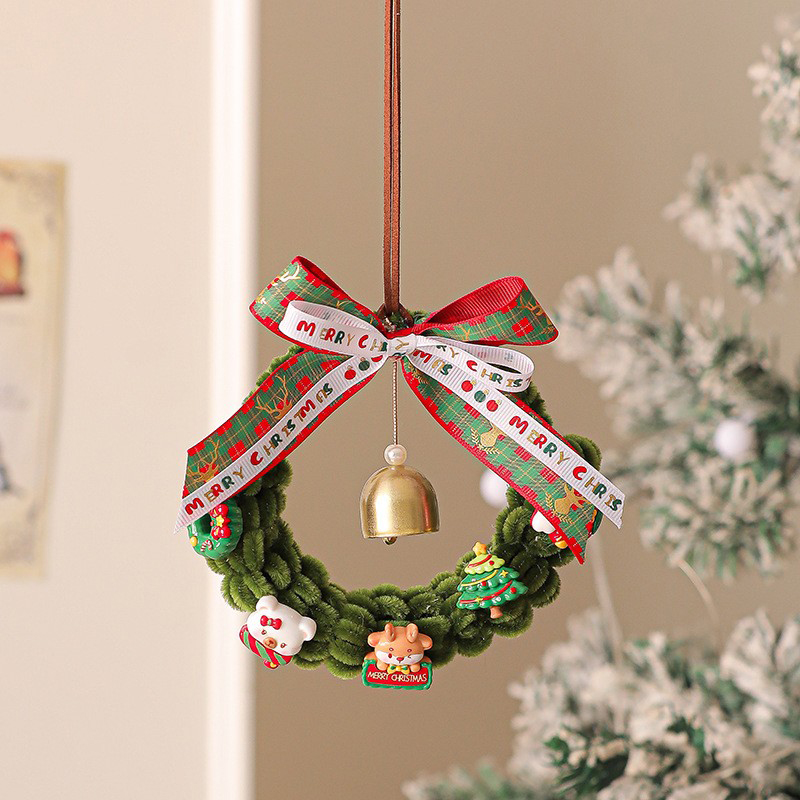 Christmas bell wreath 15cm