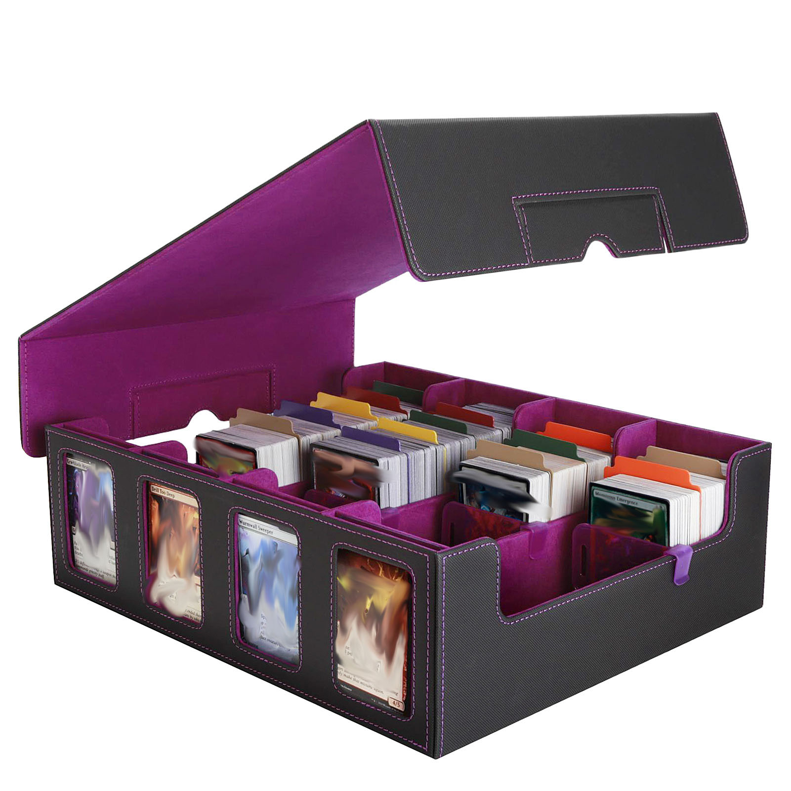 purple 112*290*350mm [with partition and clip]