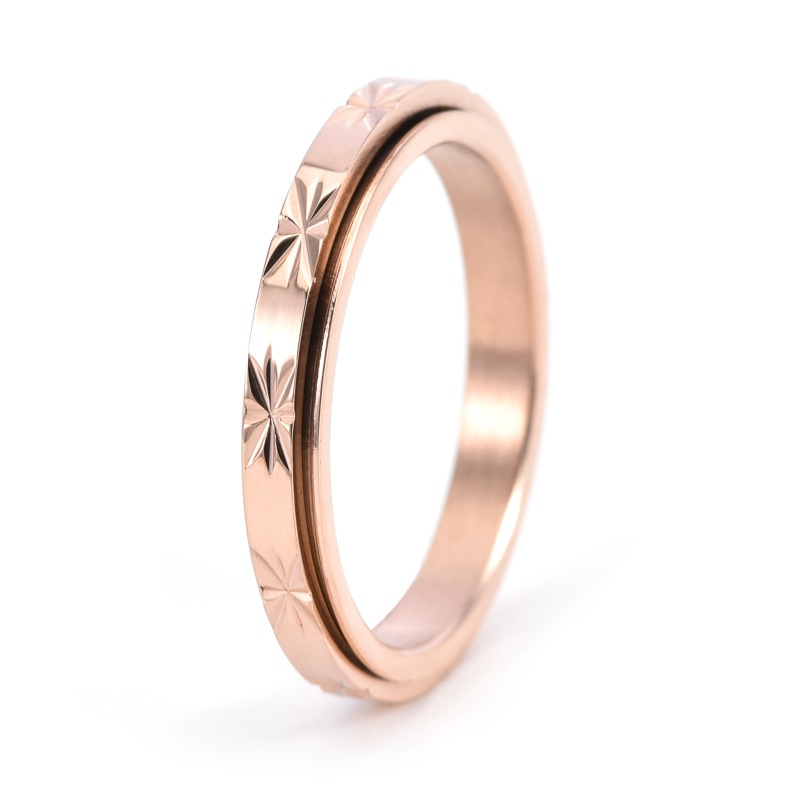 Rose gold US Size #5