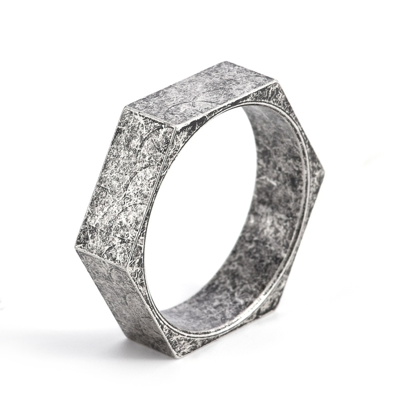 antique silver color US Size #12