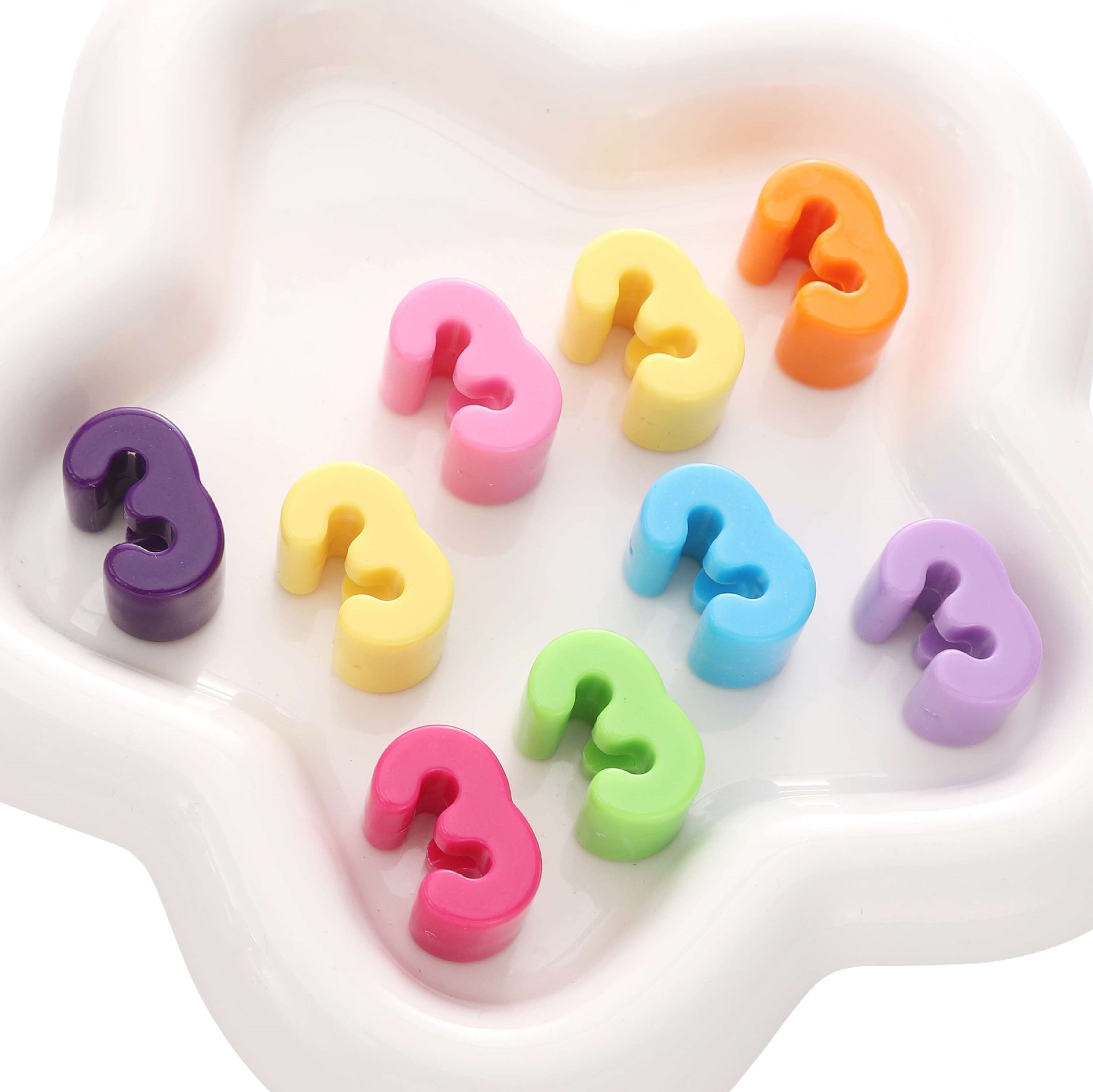 3 5 pieces/bag Random color