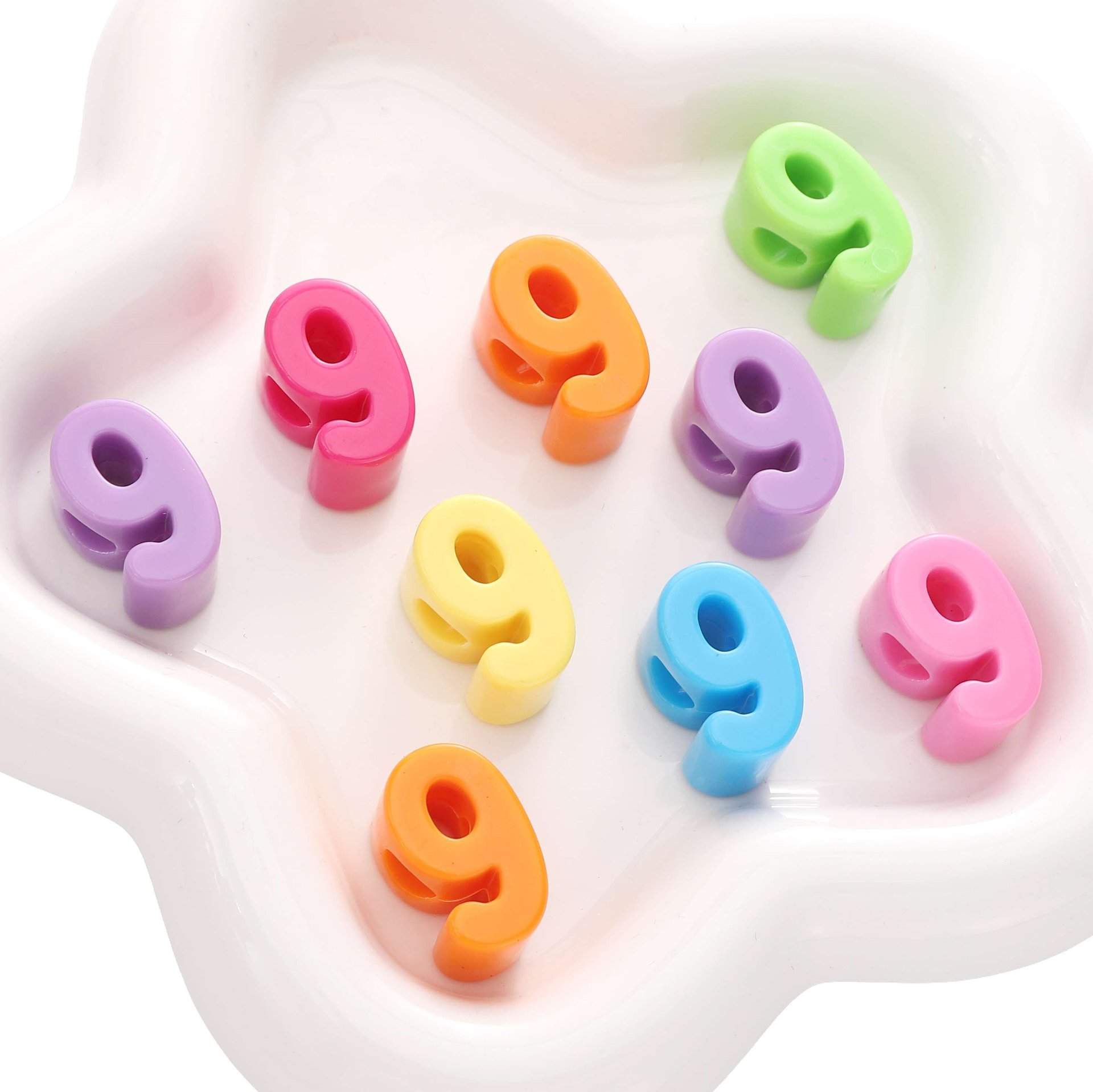 9 5 pieces/bag Random color