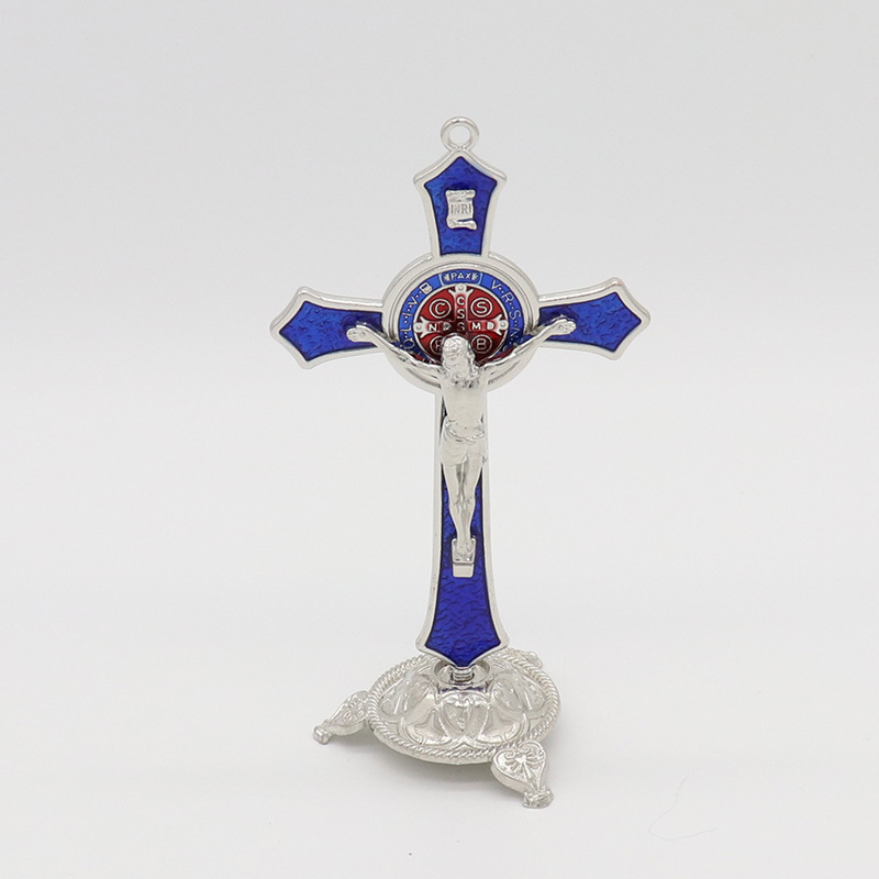 13.5cm steel color blue