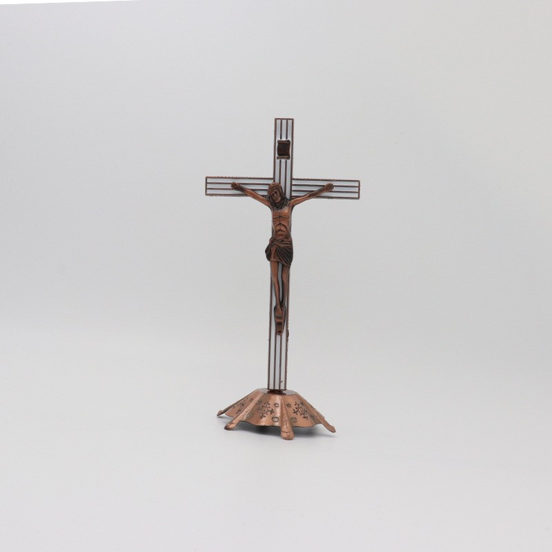 16:Narrow version of ancient red and white oil