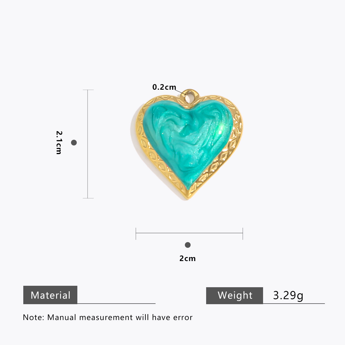 13:Green cross pattern gold