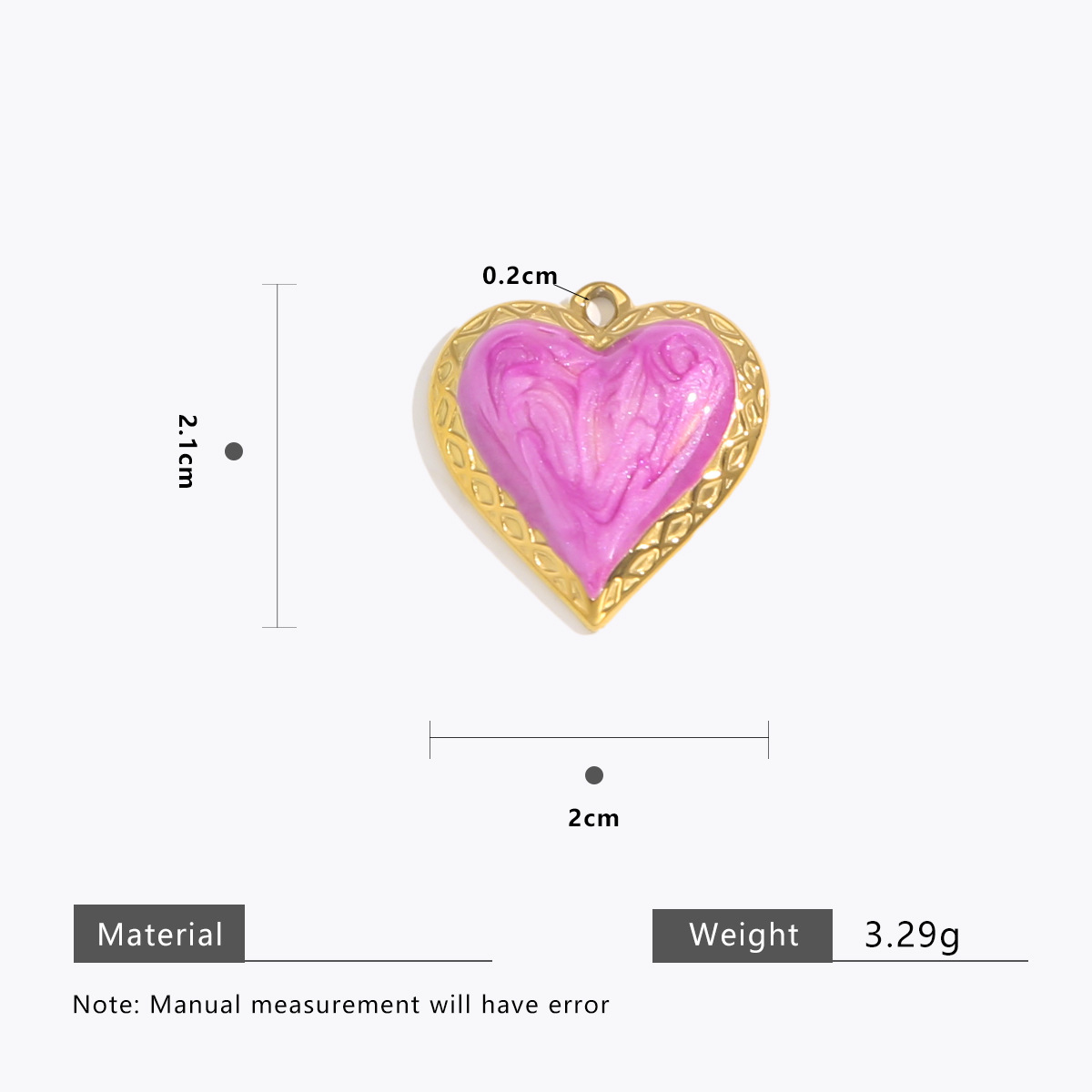 16:Purple cross pattern gold