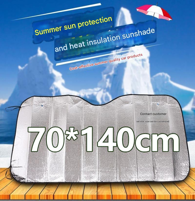 The minimum batch size of 100 pieces of steam bead sunshade/single shot will not be shipped (70*140)