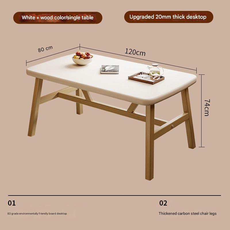 20mm thickened desktop] 120*80*76cm (warm white)