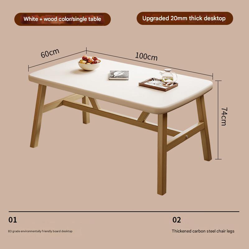 20mm thickened desktop] 100*60*76cm (warm white)