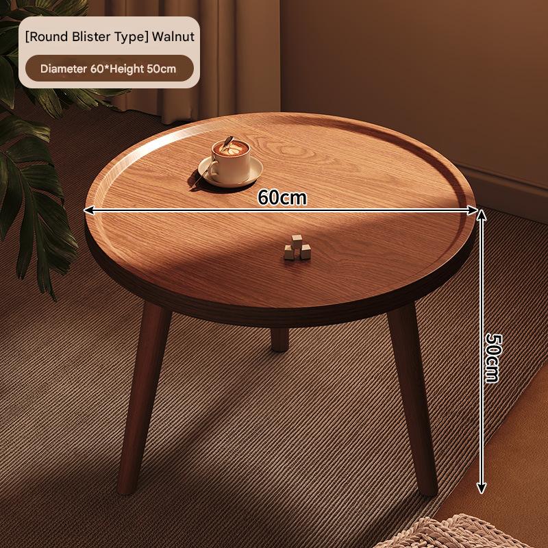 tea table 60*60*53 solid wood legs