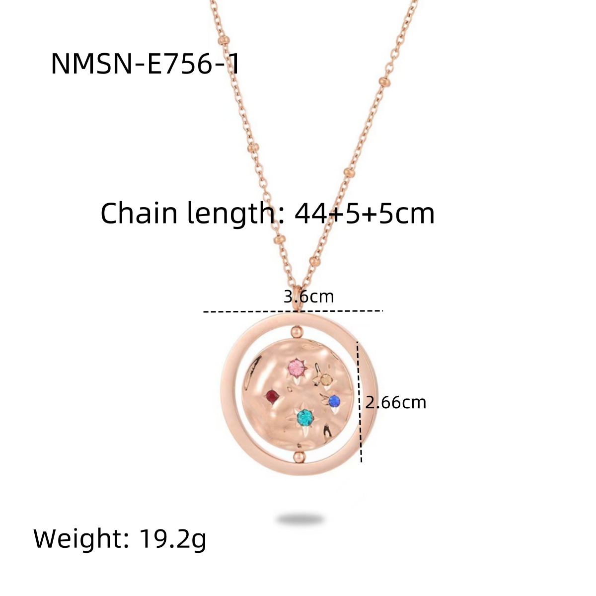 15:Nmsn-e756-1 rose gold